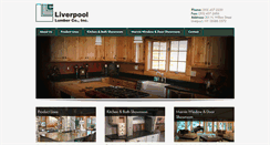 Desktop Screenshot of liverpool-lumber.com